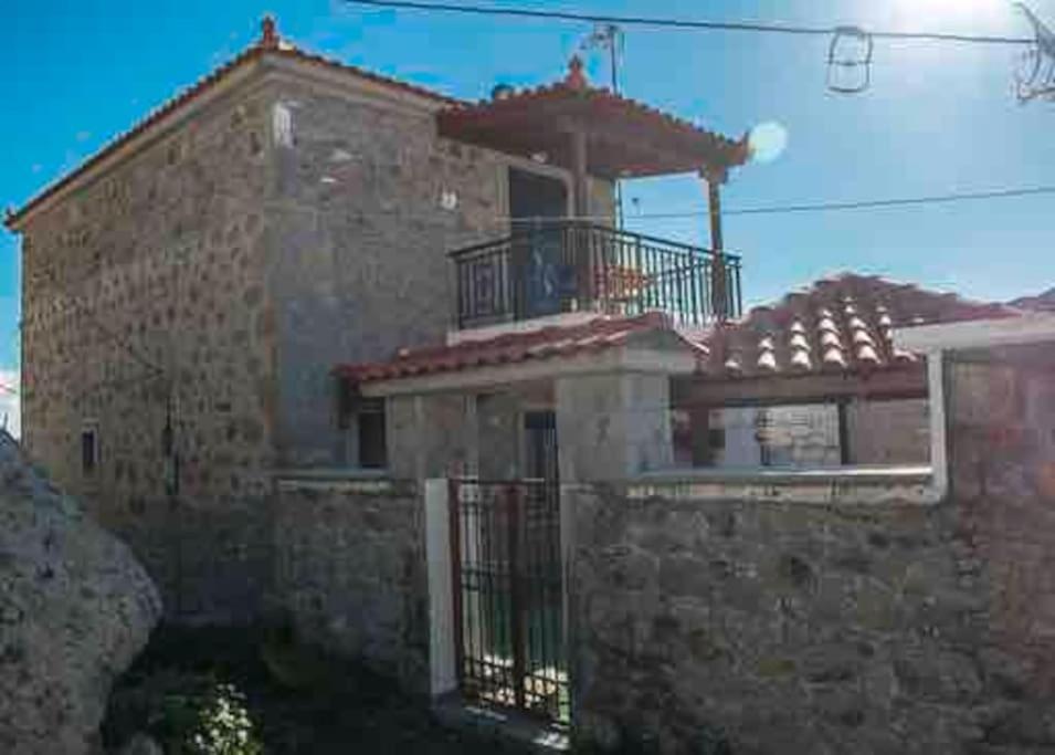 孔蒂亚斯Traditional Stone-Built House With Great View别墅 外观 照片